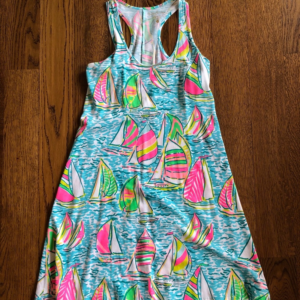 Nautical Lilly Pulitzer Shirt Dress